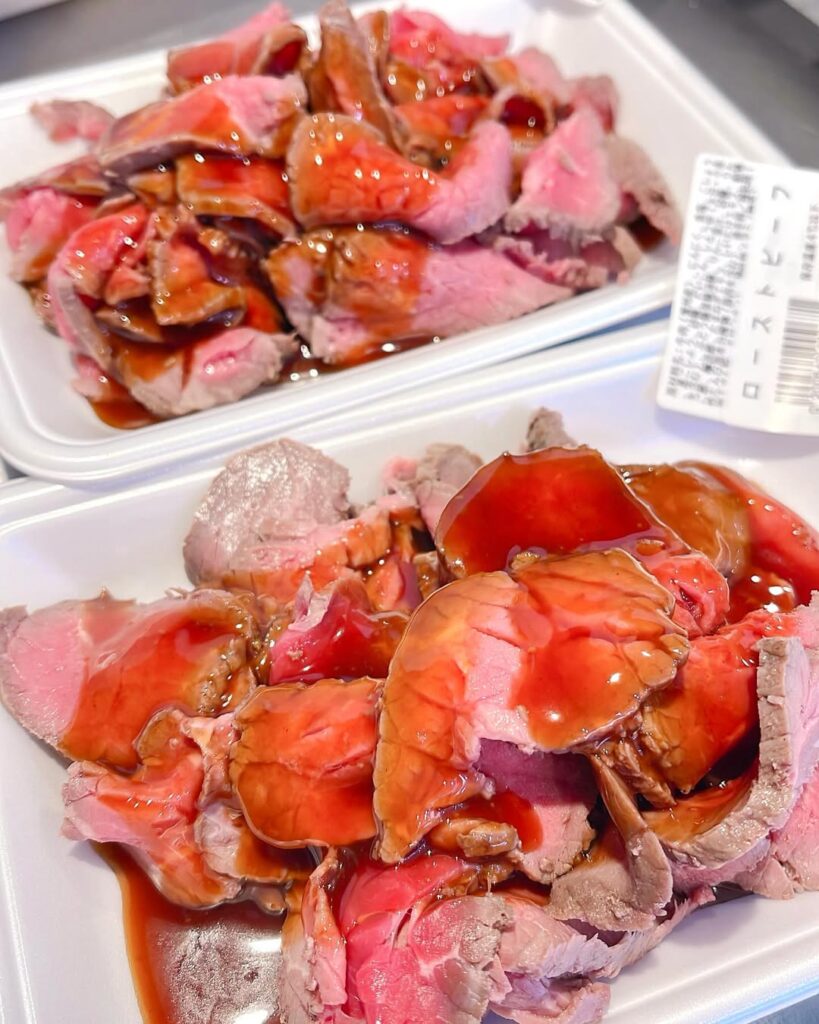 ローストビーフが人気！食べたい時に食べる！最高