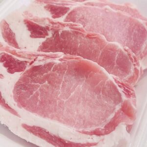 本日のお買得品　三重県産豚ロースとんかつ用