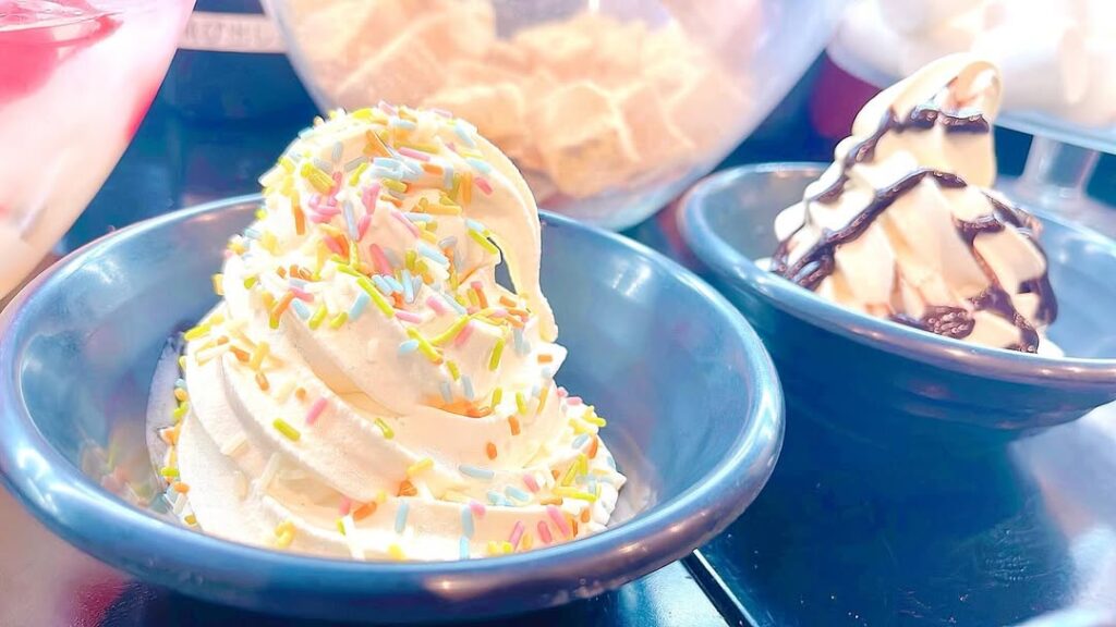 自分だけのオリジナルソフトクリームが美味しいレストランドリームオーシャン