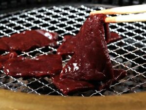 松阪牛レバーの焼肉