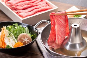 松阪牛シルクロースしゃぶしゃぶ