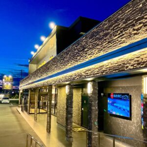 オーシャンです♪約一ヶ月続いた入口付近の工事。無事終わりました。期間中ご迷惑お掛けしました。スッキリとした印象に変わりました。お食事・お買い物ついでに見てみて下さい。#松阪市 #松阪牛 #ドリ