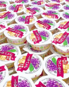 ワインゼリー大好き♡デザートに差し入れに喜ぶー😆77円（税込）#三重県おすすめ#ワインゼリー#霜ふり本舗#ドリームオーシャン#オーシャンファーム松阪牛ランチ松阪牛ギフトふるさと納税　　松阪