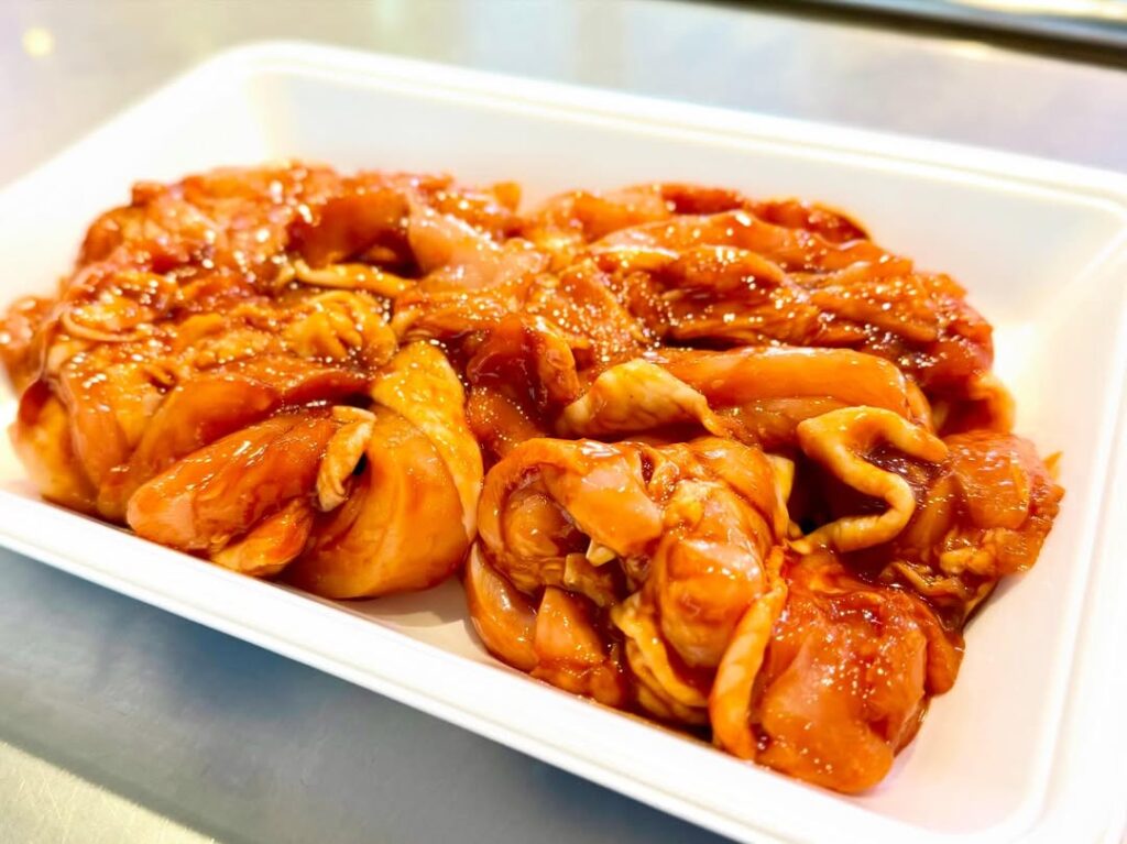 松阪鶏焼肉はバーベキューにおすすめ！✨若鶏味噌味付けもも肉