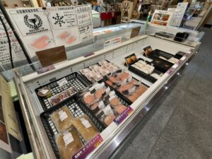松阪農業公園ベルファーム内「匠の館」で販売中の霜ふり本舗の松阪牛2
