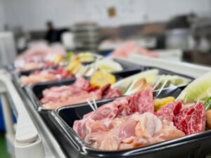松阪市の天気は梅雨の雨☔️バーベキューセットのお肉は人気🍖