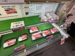 松阪農業公園ベルファーム内「匠の館」で販売中の霜ふり本舗の松阪牛4